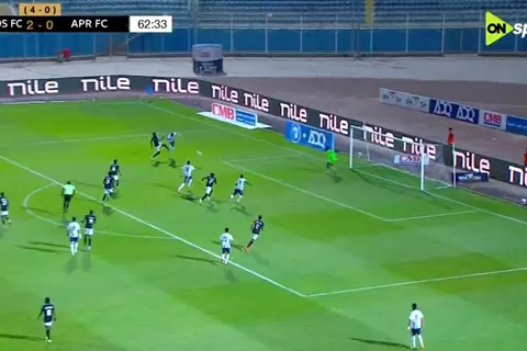 هدف بيراميدز الثالث أمام الجيش الرواندي (محمد حمدي)