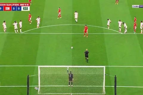 هدف اندونسيا الأول أمام السعودية