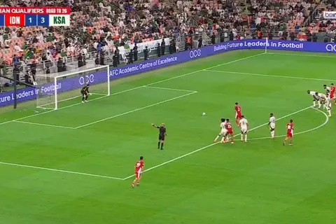 هدف اندونسيا الثاني أمام السعودية