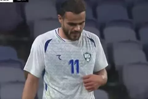 هدف أوزبكستان الثاني أمام مصر 