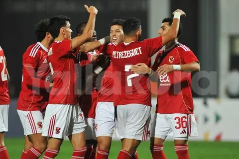 هدف الأهلي الثالث أمام شبيبة القبائل ( تريزيجيه)