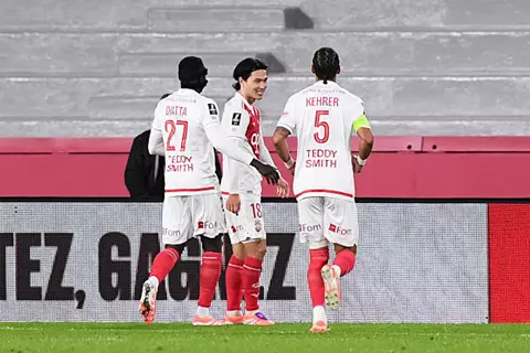 هدف موناكو الأول أمام باريس سان جيرمان (مينامينو)