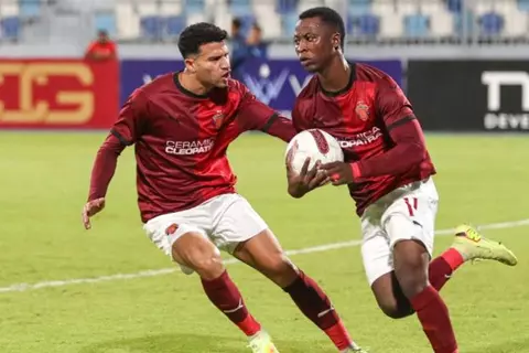 صديق إيجولا يسجل هدفين قاتلين لسيراميكا  كليوباترا أمام بتروجت