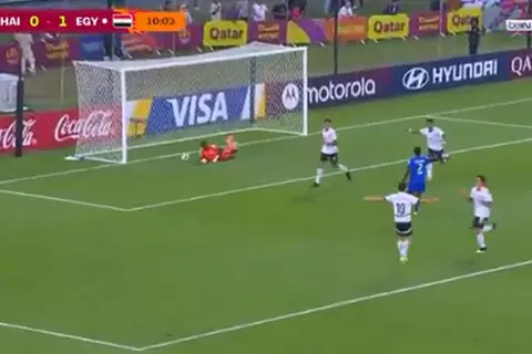   هدف منتخب مصر الثاني أمام هايتي ( عبدالعزيز الزغبي)