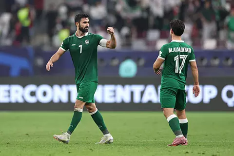 رائعة خريبين.. هدف سوريا القاتل أمام قطر