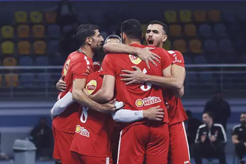 الأهلي يتوج بطلًا للدوري الممتاز لكرة الطائرة بعد الفوز على بتروجت