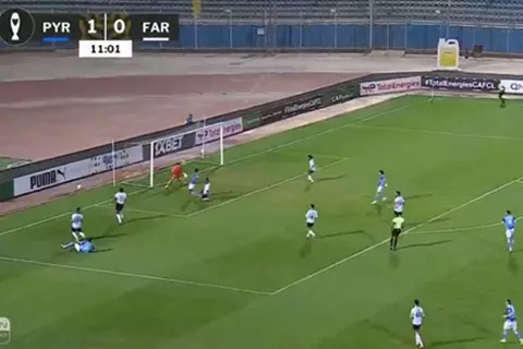 هدف بيراميدز الثاني أمام الجيش الملكي (فيستون مايلي)