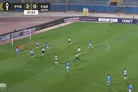 هدف عالمي.. هدف بيراميدز الثالث أمام الجيش الملكي (ابراهيم عادل)