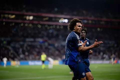 هدف مانشستر يونايتد الثاني أمام ليون