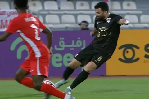 تريزيجيه يصنع هدف الريان الأول أمام الشمال