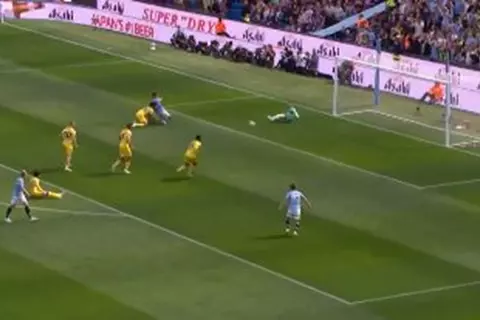 القائم يحرم دي بروين من هدف أمام كريستال بالاس