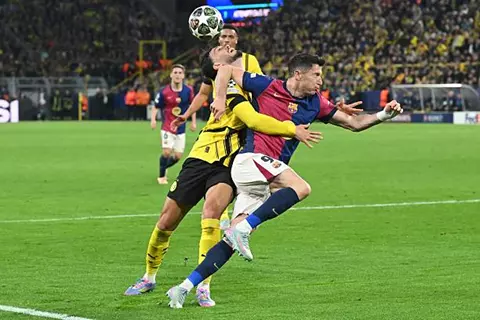 ملخص مباراة بروسيا دورتموند وبرشلونة