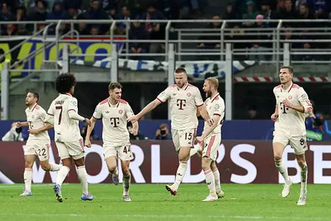 هدف بايرن ميونيخ الثاني أمام إنتر ميلان (دير)