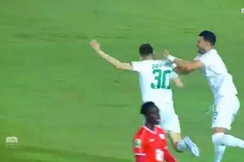 هدف المصري الأول أمام سيمبا (عبد الرحيم دغموم)