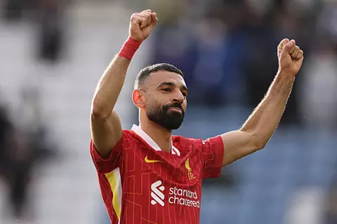 ملخص لمسات محمد صلاح في مباراة ليفربول وليستر سيتي