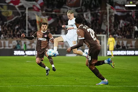 أهداف مباراة سانت باولي وباير ليفركوزن