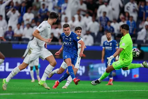 أهداف مباراة الهلال والشباب 