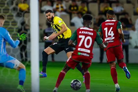 أهداف مباراة الاتحاد والاتفاق