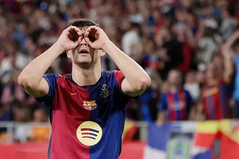 هدف برشلونة الأول أمام ريال مدريد