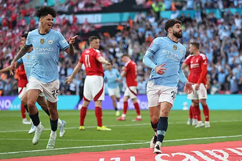 أهداف مباراة نوتينجهام ومانشستر سيتي