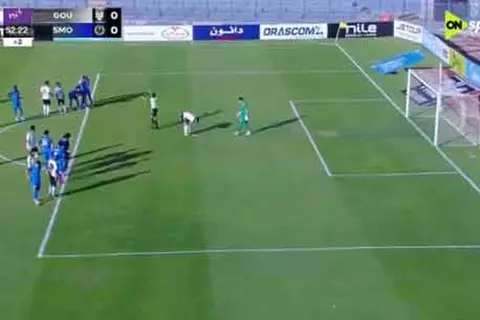 هدف الجونة الأول أمام سموحة (أحمد شوشة) 