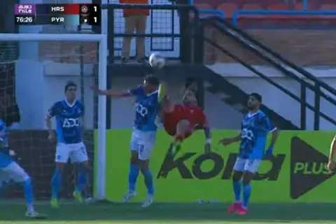 هدف رائع.. هدف حرس الحدود الأول أمام بيراميدز (عبد الرحمن جودة)