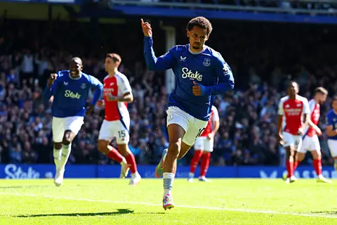 هدف تعادل إيفرتون أمام أرسنال