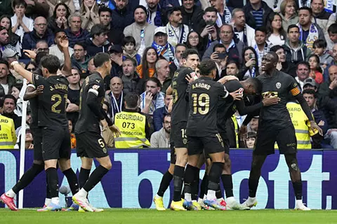 هدف فالنسيا الأول أمام ريال مدريد