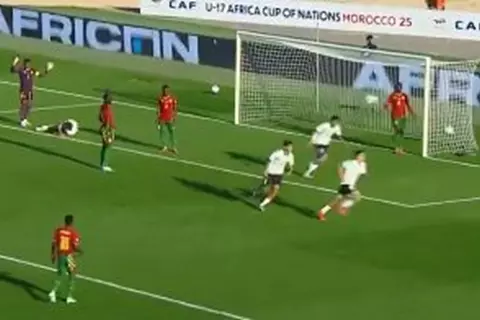 هدف منتخب مصر الثاني تحت 17 عام أمام الكاميرون