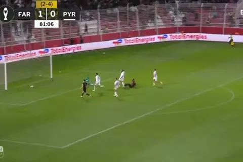 هدف الجيش الملكي الثاني أمام بيراميدز (جويل بيه)