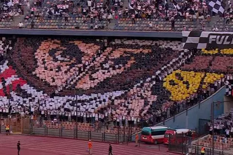 دخلة جماهير الزمالك قبل مباراة ستيلينبوش