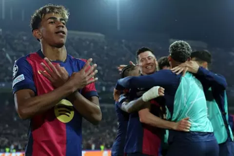 هدف برشلونة الرابع أمام بروسيا دورتموند