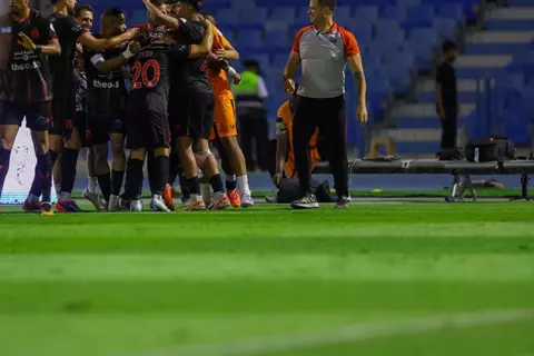أهداف مباراة الخليج والرياض