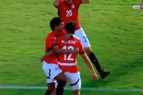 هدف منتخب مصر الثاني أمام غانا (مؤمن شريف)