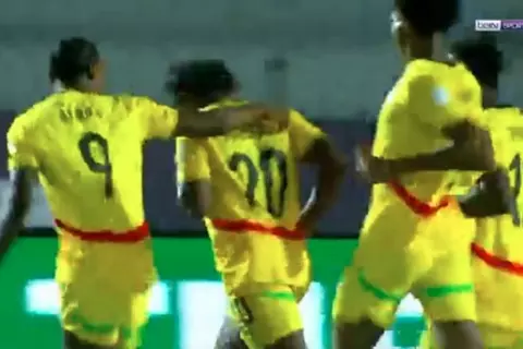 هدف منتخب غانا الثاني أمام منتخب مصر (عبد الحكيم سليمانا)