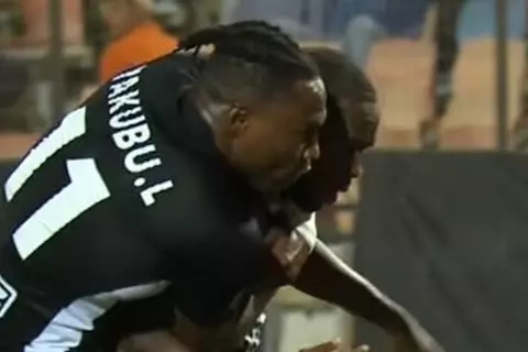 هدف البنك الأهلي أمام الأهلي ( ياو أنور )