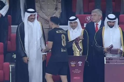 لمسات محمود تريزيجيه أمام الغرافة في كأس أمير قطر