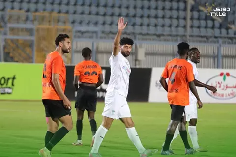 هدف المصري أمام البنك الأهلي