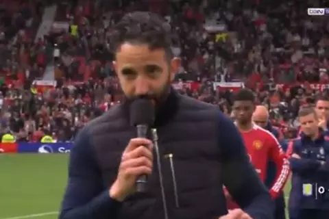 روبن أموريم يعتذر لجماهيرمانشستر يونايتد بعد نهاية موسم كارثي 