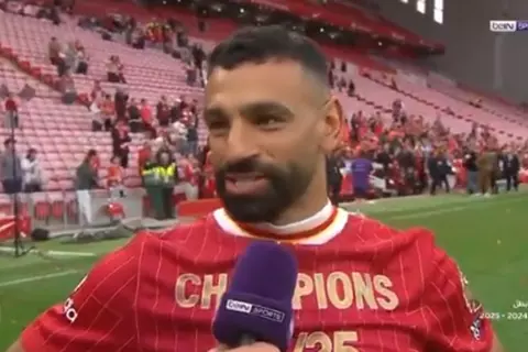 صلاح: أن نحتفل مع جماهيرنا في أنفيلد بلقب الدوري الإنجليزي الممتاز أمر لا يُصدق