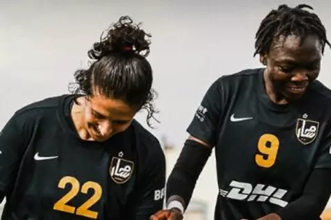 هدف مسار أمام الزمالك في دوري الكرة النسائية