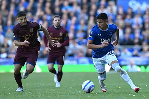 أهداف مباراة ايفرتون وإيبسويتش تاون