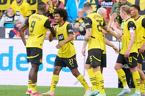 أهداف مباراة بروسيا دورتموند وفولفسبورج