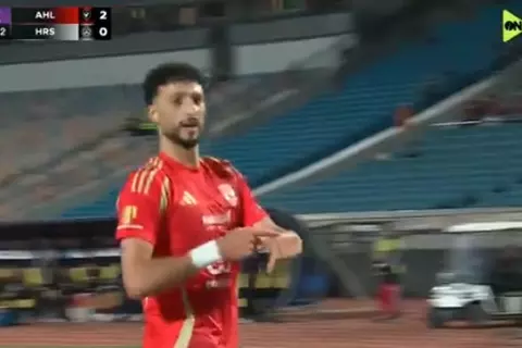 هدف الأهلي الثالث أمام حرس الحدود (وسام أبو علي)