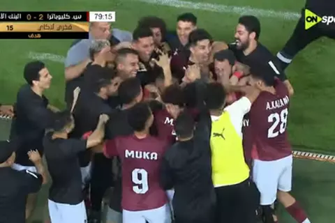 هدف سيراميكا كليوباترا الثاني أمام البنك الأهلي (فخري لاكاي)