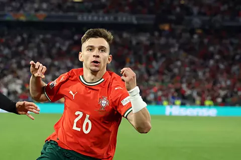 هدف البرتغال الأول أمام ألمانيا (كونسيساو)