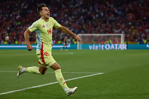 هدف إسبانيا الثاني أمام البرتغال