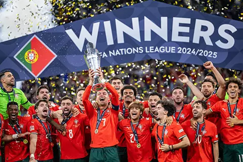 تتويج البرتغال بكأس دوري الأمم الأوروبية