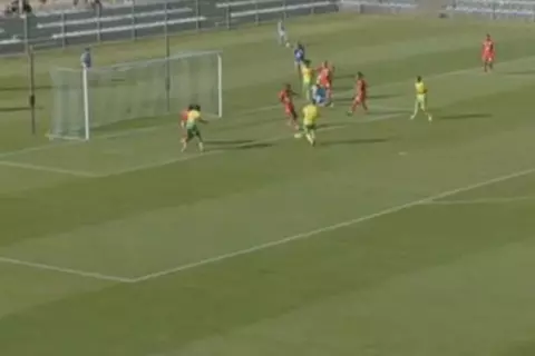 هدف مصطفى محمد أمام لافال في المباراة الودية