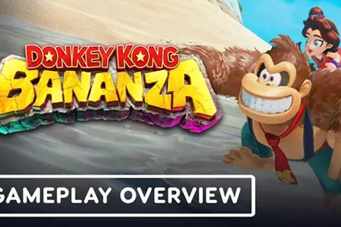 عرض اللعبة الشهيرة Donkey Kong Bananza